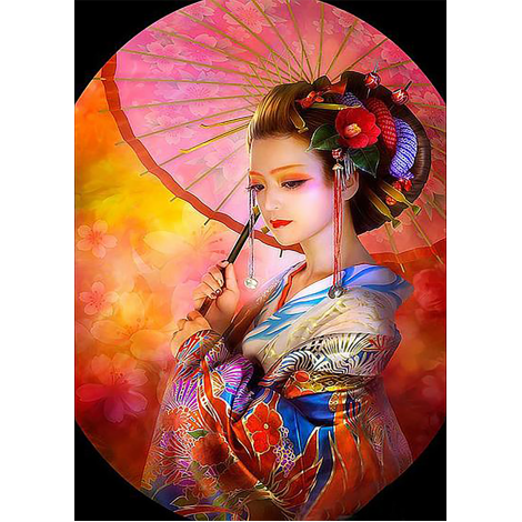 Geisha Girl 8 (50 x 70 actual picture size)