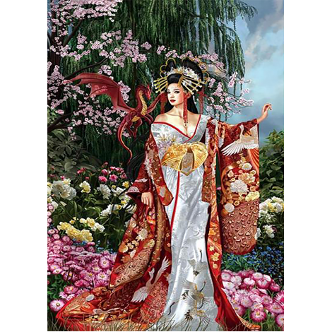 Geisha Girl 5 (50 x 70 actual picture size)