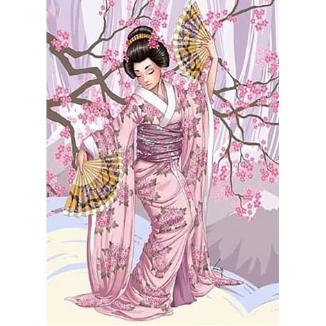 Geisha Girl 2 (50 x 70 actual picture size)