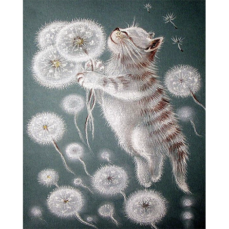 Floating Cat (40 x 50)