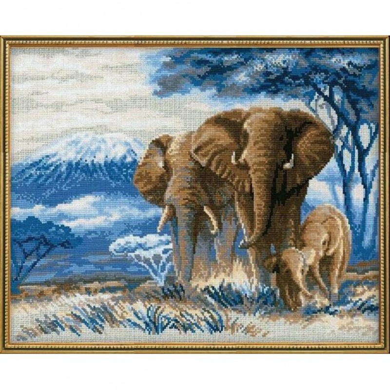 Elephants (48 x 58)