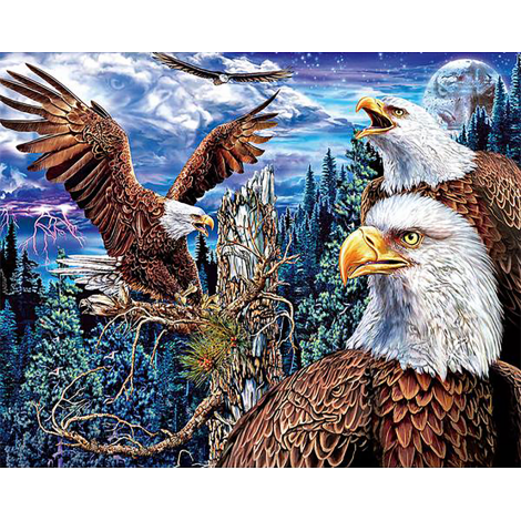 Eagles (40 x 50 actual picture size)