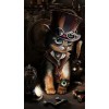 Dressed Up Cat (40 x 70 actual picture size)