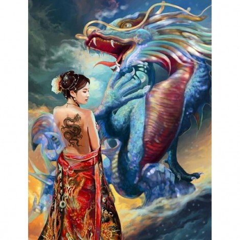 Dragon Tattoo (50 x 65 picture size)