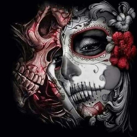 Double Face 2 (50 x 50 actual picture size)