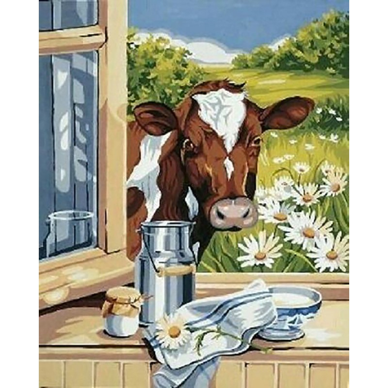 Cow In The Window (4...