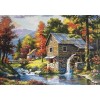 Country Watermill (50 x 70)