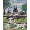 Dogs & The Donkeys (40 x 50)