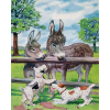 Dogs & The Donkeys (40 x 50)