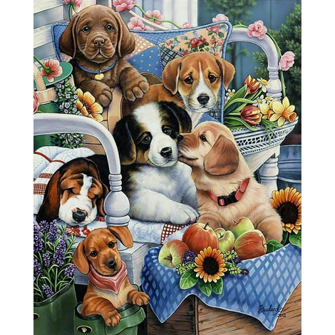 Doggy Life (40 x 50 actual picture size)