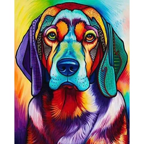 Colourfull Dog 12 (40 x 50