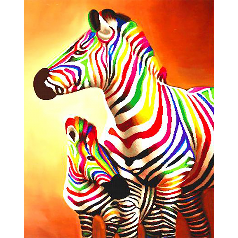 Colourful Zebras (40...
