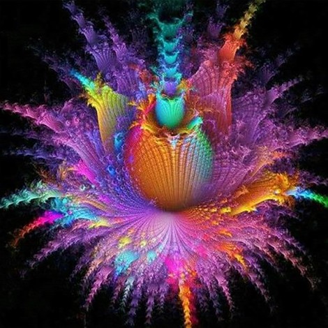 Colourful Plant (50 x 50 actual picture size)