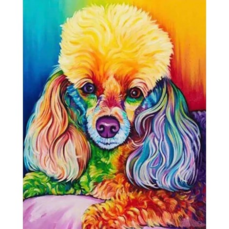 Colourful Dog 9 (40 x 50)