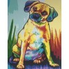 Colourful Dog 8 (40 x 50)