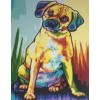 Colourful Dog 8 (40 x 50)