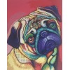 Colourful Dog 4 (40 x 50)