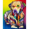 Colourful Dog 2 (40 x 50)
