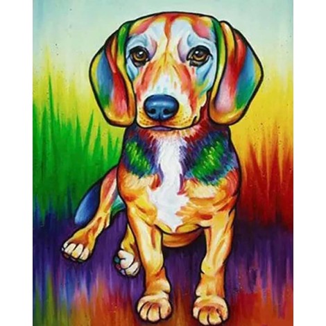 Colourful Dog 11 (40 x 50)