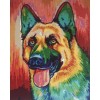 Colourful Dog 10 (40 x 50)
