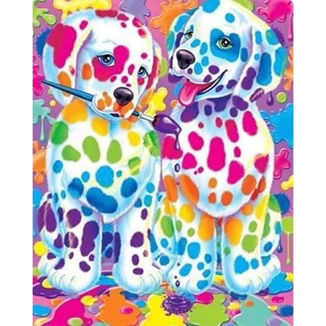 Colourful Dog 1 (40 x 50)