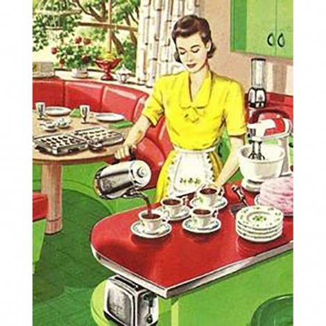 Coffee Time (40 x 50 actual picture size)