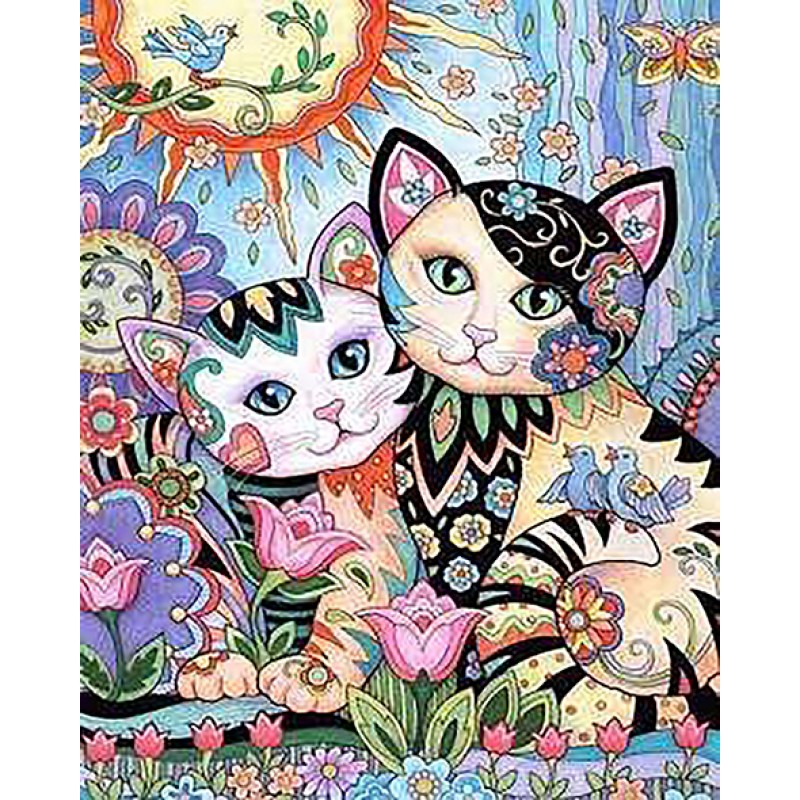 Colour Cats (40 x 50...