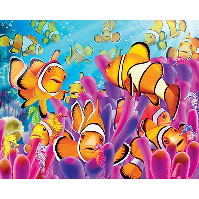 Clown Fish (40 x 50 ...