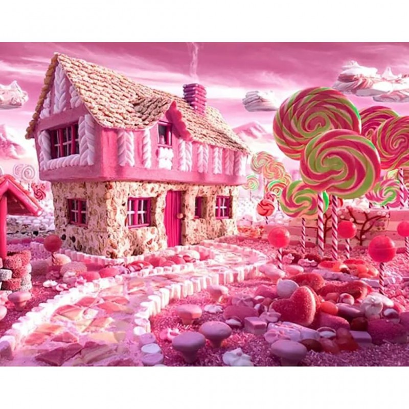 Candy House (63 x 50...