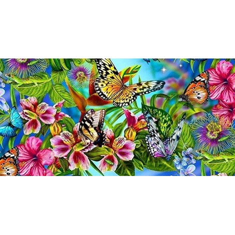 Butterfly World (50 x 100)