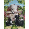Bull & Dogs (50 x 70)