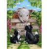 Bull & Dogs (50 x 70)