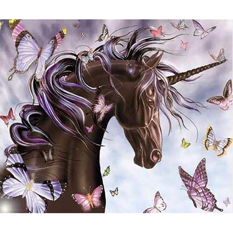 Black Unicorn (50 x 60 actual picture size)