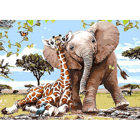 Best Friends (50 x 70 actual picture size)