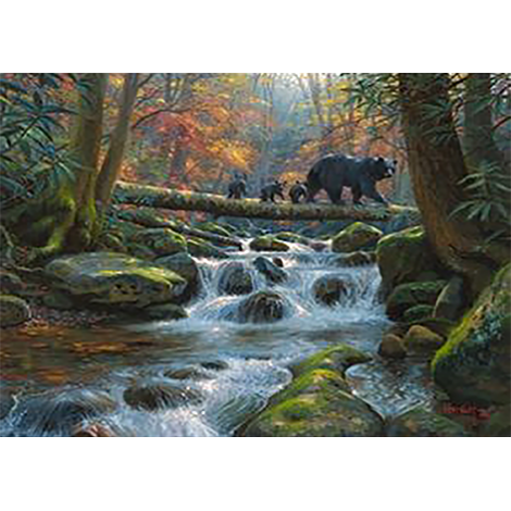 Bear Family (50 x 70)