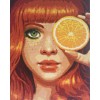 A Slice Of Orange (40 x 50)