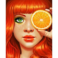 A Slice Of Orange (40 x 5...