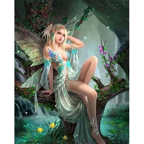 Resting Fairy 2 (40 x 50)