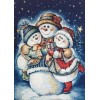 Snowman Family (50 x 70)