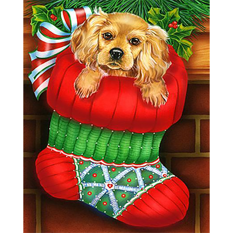 Christmas Stocking (40 x 50 actual picture size)
