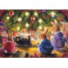 Christmas Mice Playing (50 x 70 actual picture size)