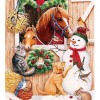 Christmas On The Farm (45 x 50 picture size)