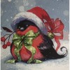 Christmas Robbin (50 x 50 actual picture size)