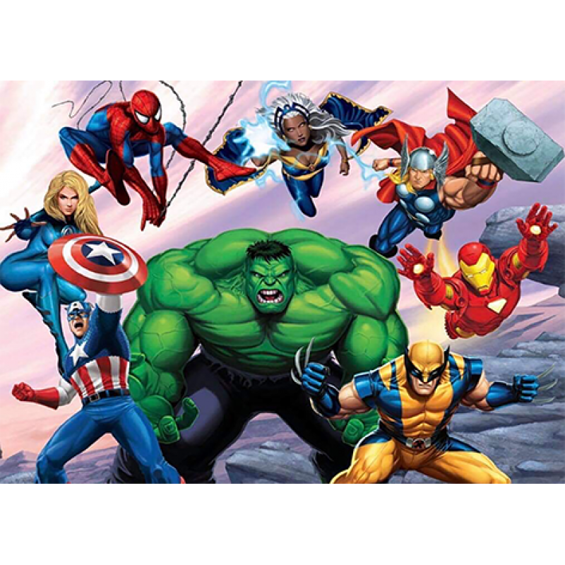 Superheroes (50 x 70...