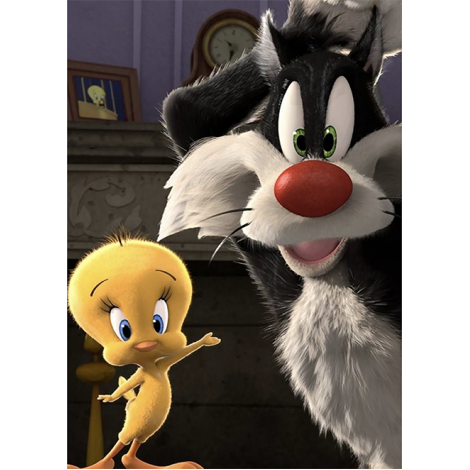 Silvester & Tweetie Pie (50 x 70)