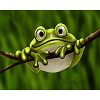 Freddie The Frog (40 x 50...