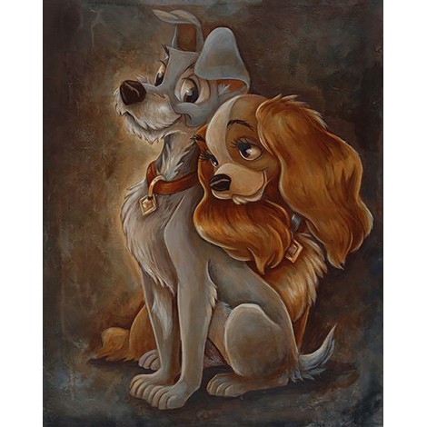 Lady And The Tramp (40 x 50)