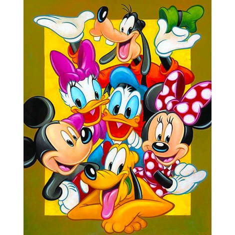 Here Is The Gang (40 x 50)